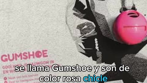 Gumshoe, los tenis hechos con chicle