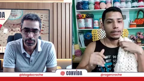 Blog do crochê CONVIDA - Roger Crochê