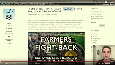 Agenda 2030 - War on farming