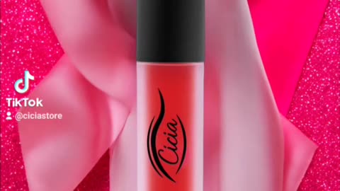 Cicia Premium Red Lip Oil - Cherry - Moisturizing and Nourishing Glossy Finish | Lip Care Treatment