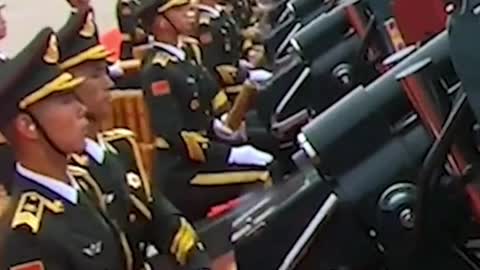 Chinese military parade