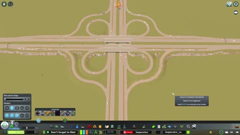 Can you build an interchange without even Using the Road Tools once? | Cities: Skylines Challenge