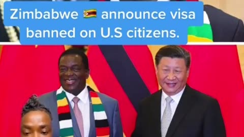 Africa Closing Doors on America 🇺🇸 Zimbabwe 🇿🇼 announces visa banned US CITIZENS