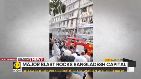 Breaking News- 16 killed, over 100 injured as explosion rocks Bangladesh's capital - Dhaka Blast