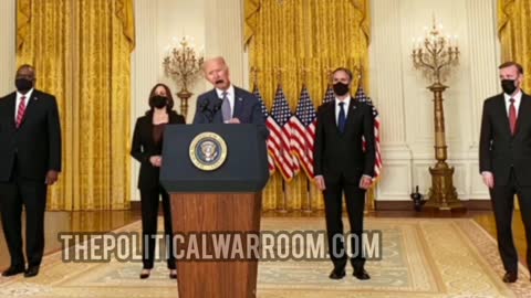 JOE BIDEN AFGHANISTAN TALIBAN FUNNY SPEECH PARODY VIDEO