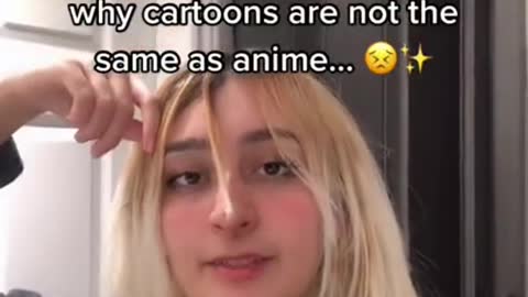 Why anime and cartoons are not the same 😂