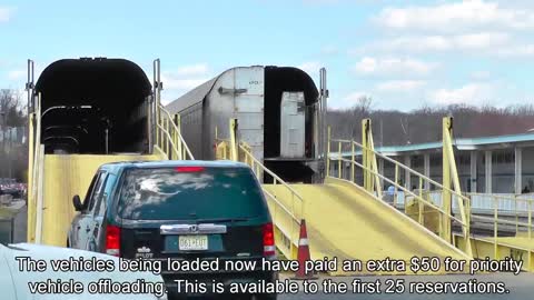 Amtrak Auto Train Loading and Leaving Lorton Virginia to Sanford, Florida | Railfan Rowan