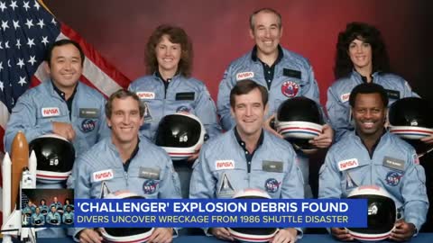 Space Shuttle Challenger wreckage found