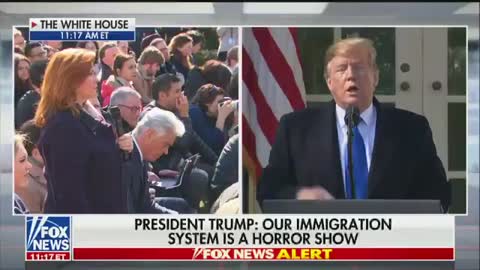 Trump responds to what conservative voices help shape views on border