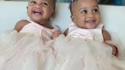 Adorable twins