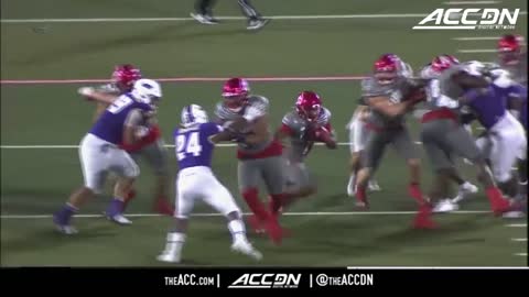 Louisville's Tyion Evans Flies Down The Field For A 71-Yard Touchdown | ACC Must See Moment