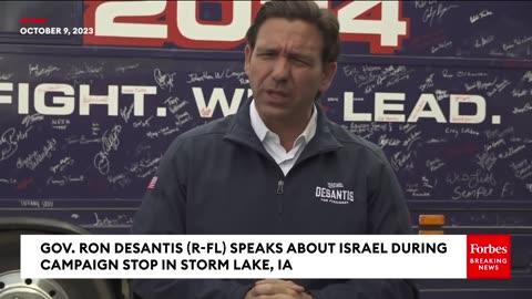 ‘Has No Place In A Civilized World’- Ron DeSantis Denounces Hamas Attack On Israel