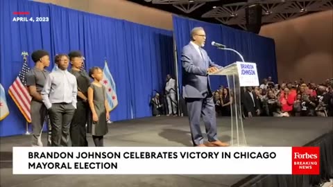 Brandon Johnson Promises 'Revival And Resurrection' Of Chicago After Winning Mayor Election