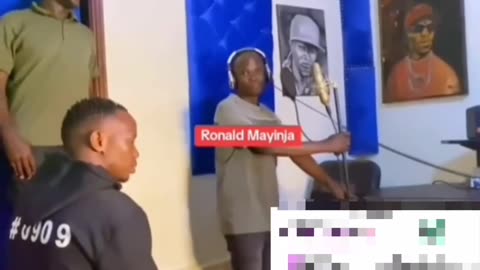 Ronald Mayinja Runs mad in studio after Fangon Forest gives him a cocaktail of drugs