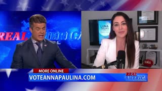 Real America - Dan Ball W/ Anna Paulina Luna (October 8, 2021)