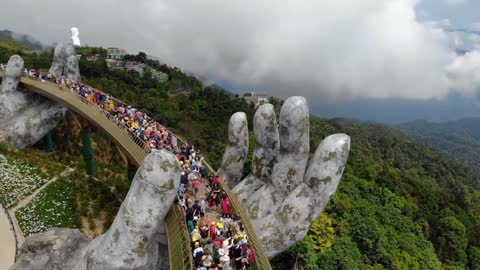 Golden bridge