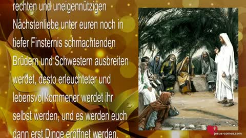 Jesus beschreibt das Verhalten wahrer Jünger ❤️ Das Grosse Johannes Evangelium Band 10 90