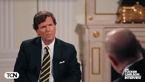 TUCKER CARLSON INTERVIEWS PUTIN, CREDIT TO TCN