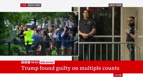 Donald Trump found guilty on all counts in historic criminal trial | BBC News