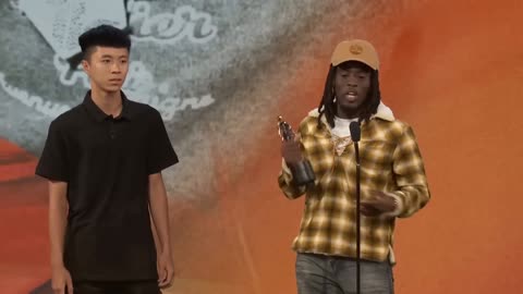 Kai Cenat BRINGS UP RAY On Streamy Awards 2023, (GOD DID)