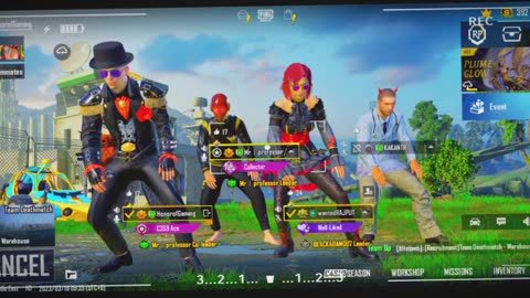 Pubg emote 😈👿😈👿😈with friends