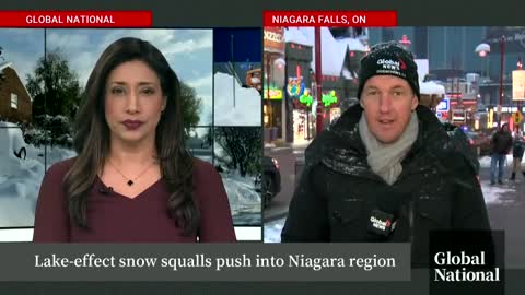 Buffalo snowstorm_ More snow expected for Niagara Falls, Toronto over weekend