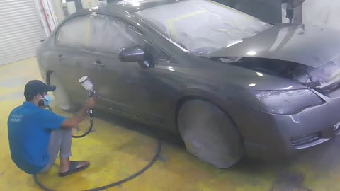 Unveiling Excellence: The Final Car Painting Inspection Process"