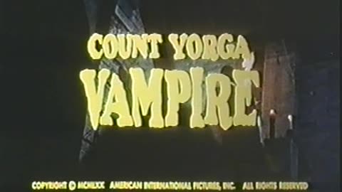 COUNT YORGA VAMPIRE (1970) trailer