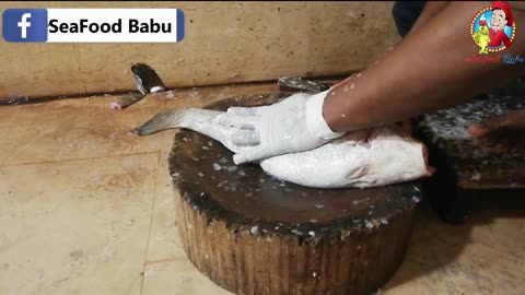 Mullah fish cutting | Incredible Emperor Fish Cutting Skills in Fish Market