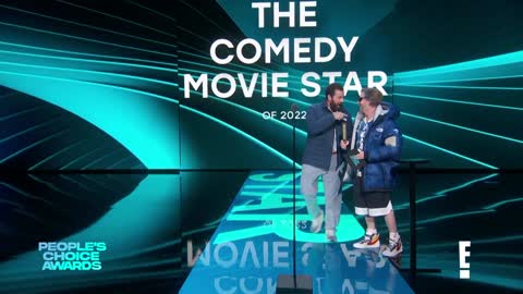 Adam Sandler WINS Comedy Movie Star Award at PCAs 2022 E! News