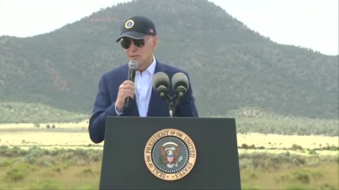 Joe Biden says the Grand Canyon is "one of the earth's nine wonders, wonders of the world"