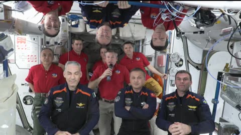 Expedition 70 Axiom Mission 3 International Space Station Farewell Remarks - Feb. 2, 2024