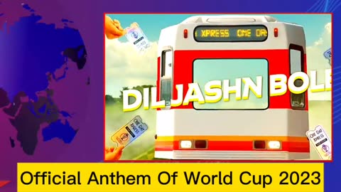 Dil Jashn Bole | Pritam | ICC Men's Cricket world cup 2023 Official Anthem |