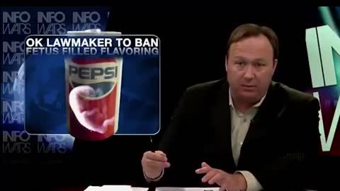 Alex Jones Exposed Pepsi Using Aborted Fetal Cells In Research To Enhance Flavoring - 2012