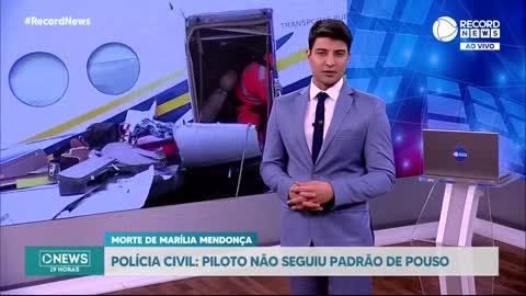 Morte de Marília Mendonça: Polícia Civil afirma que piloto não seguiu padrão de pouso