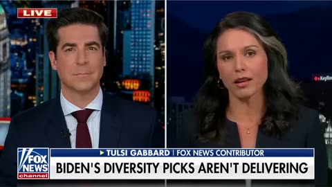 Tulsi Gabbard says Biden's focus on "diversity" reflects "core principles" of Nazism.