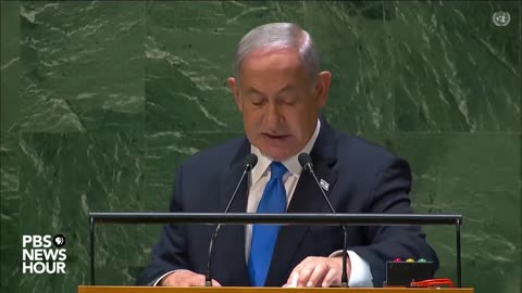 WATCH: Israeli Prime Minister Benjamin Netanyahu addresses the 2023 United Nations General Assembly