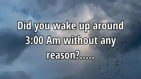 Psychological fact about sleep/ why we wakeup at 3Am