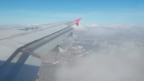 Pouso em São Paulo(Congonhas)-Airbus A320 PR-MBH-Voo LATAM 3189