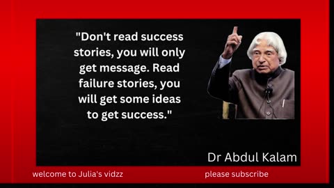 Dr. Abdul Kalam's Quotes