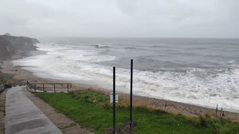 Storm Swell High Tide Seaham Harbour 🇬🇧