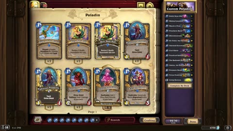 Hearthstone paladin