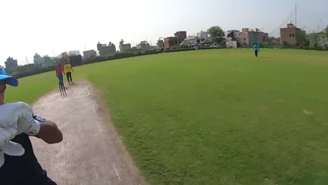 Hero GoPro Batsman POV ! Helmet Camera Cricket View