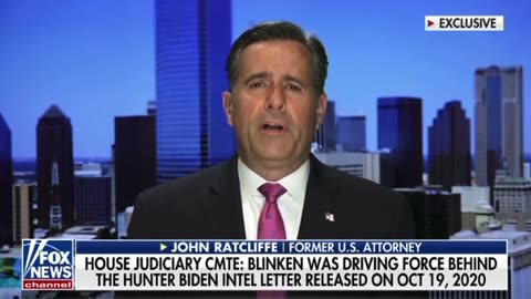 John Ratcliffe: Blinken should resign - if not republicans should impeach him