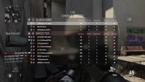 COD AW Funny/Scary Infected Moment