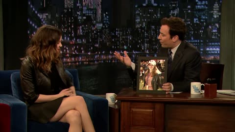 Katharine mcphee meets russell brand ( Late night with jimmy fullon