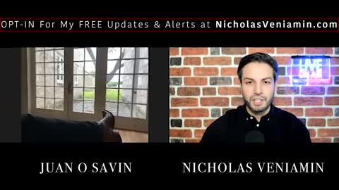 JUAN O' SAVIN EXCLUSIVE INTERVIEW WITH NICHOLAS VENIAMIN