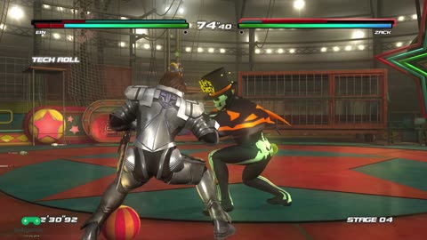 TAG BATTLE EIN AND LISA DEAD OR ALIVE 5 GAMEPLAY