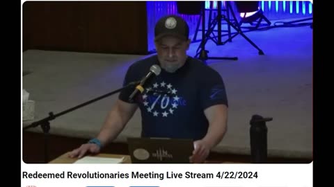 Redeemed Revolutionaries 1st live streamed recording 4/18/24 Why is there a war on Christianity?