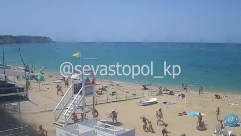 Video of the attack on the beach